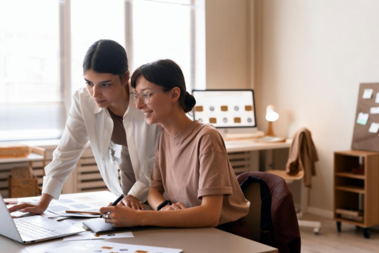 Planning consultation with charts and projections