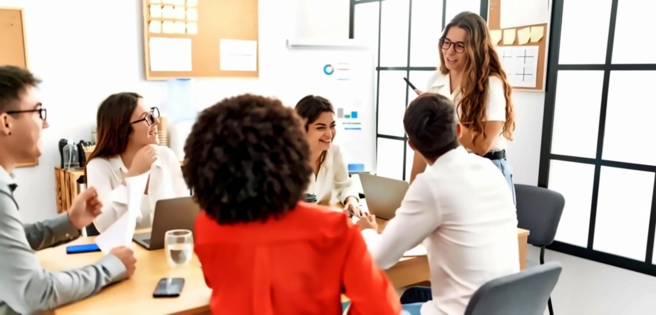 Client review session showing financial documents