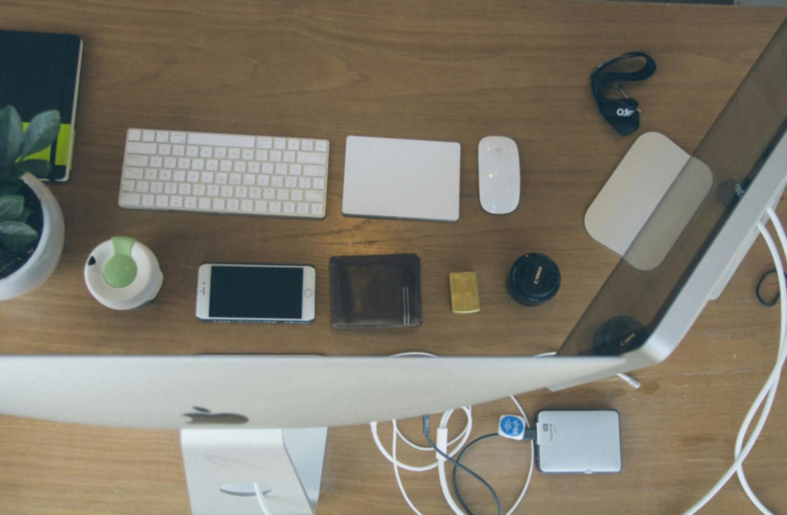 Professional financial planning consultation workspace